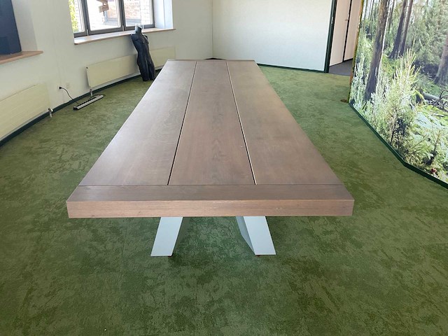 Vergadertafel 400x120x77 cm - afbeelding 2 van  5