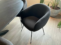 Vergadertafel dimitri de roeck met pols potten stoelen - afbeelding 5 van  8