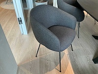 Vergadertafel dimitri de roeck met pols potten stoelen - afbeelding 6 van  8