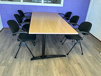 Vergadertafel en dubbel bureau - afbeelding 3 van  10