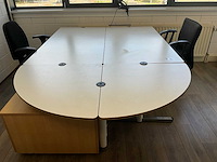 Vergadertafel en dubbel bureau - afbeelding 9 van  10