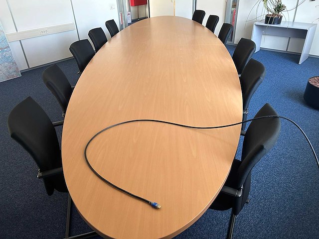 Vergadertafel incl. stoelen - afbeelding 4 van  9