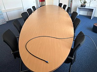 Vergadertafel incl. stoelen - afbeelding 4 van  9