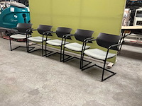 Vergadertafel inclusief 5 stoelen - afbeelding 6 van  9