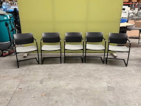 Vergadertafel inclusief 5 stoelen - afbeelding 7 van  9