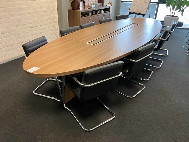 Vergadertafel met 10 stoelen - afbeelding 2 van  6