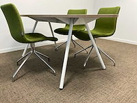 Vergadertafel met 3 vergaderstoelen - afbeelding 3 van  8