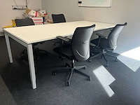 Vergadertafel met 4 stoelen - afbeelding 2 van  7
