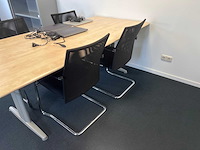 Vergadertafel met 4 stoelen - afbeelding 2 van  4