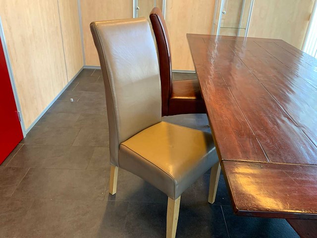 Vergadertafel met 4 stoelen - afbeelding 4 van  5