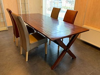 Vergadertafel met 4 stoelen - afbeelding 1 van  5