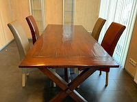 Vergadertafel met 4 stoelen - afbeelding 3 van  5