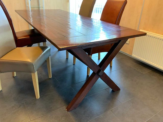 Vergadertafel met 4 stoelen - afbeelding 5 van  5