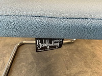 Vergadertafel met 5 sledestoelen - afbeelding 6 van  6