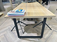 Vergadertafel met 6 clue stoelen - afbeelding 2 van  5