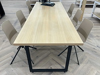 Vergadertafel met 6 clue stoelen - afbeelding 2 van  5