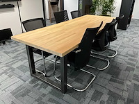 Vergadertafel met 6 stoelen - afbeelding 1 van  5