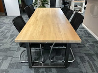 Vergadertafel met 6 stoelen - afbeelding 2 van  5