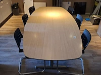 Vergadertafel met 6 stoelen - afbeelding 2 van  6
