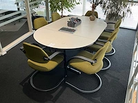 Vergadertafel met 7 stoelen - afbeelding 2 van  4
