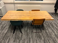 Vergadertafel met 7 vergaderstoelen - afbeelding 3 van  4