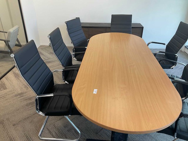 Vergadertafel met 8 stoelen - afbeelding 3 van  4