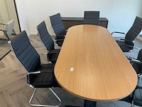 Vergadertafel met 8 stoelen - afbeelding 3 van  4