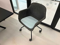 Vergadertafel met 8 “vepa” stoelen - afbeelding 3 van  6