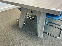 Vergadertafel met 8 vergaderstoelen - afbeelding 3 van  7