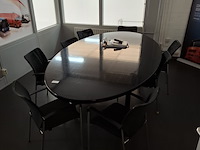 Vergadertafel met 8x stoel - afbeelding 1 van  6