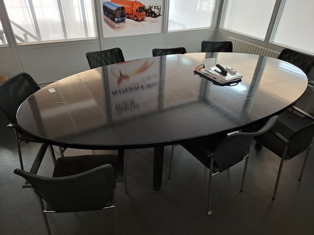 Vergadertafel met 8x stoel - afbeelding 2 van  6