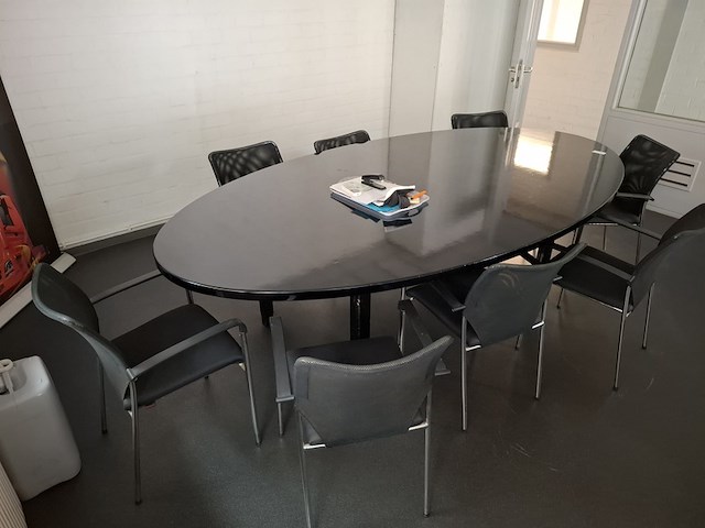 Vergadertafel met 8x stoel - afbeelding 4 van  6