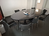 Vergadertafel met 8x stoel - afbeelding 4 van  6