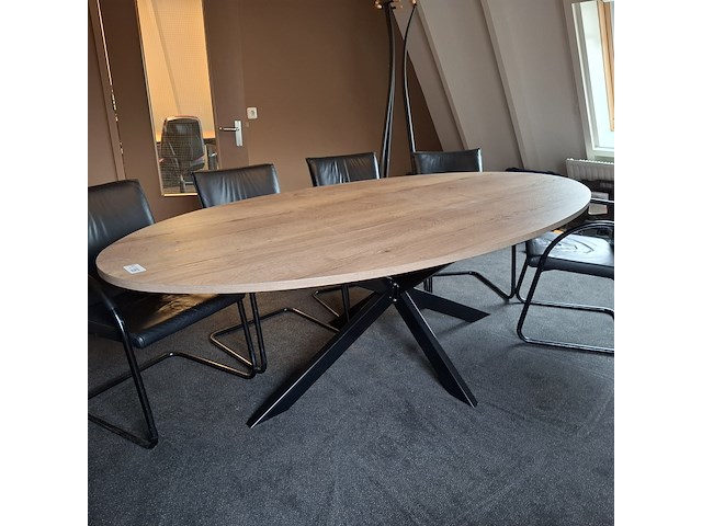 Vergadertafel met 8x vergaderstoel - afbeelding 2 van  6