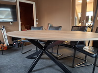 Vergadertafel met 8x vergaderstoel - afbeelding 5 van  6