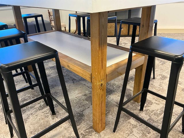 Vergadertafel met krukken - afbeelding 3 van  6