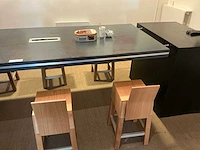 Vergadertafel met krukken - afbeelding 3 van  8