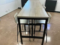 Vergadertafel met krukken - afbeelding 2 van  4