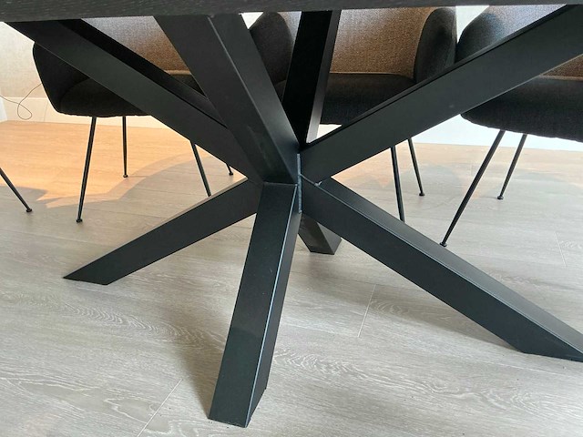 Vergadertafel met pols potten stoelen - afbeelding 3 van  7