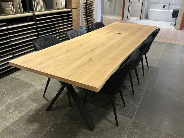 Vergadertafel met stoelen 300 x100 x 76 cm - afbeelding 4 van  10
