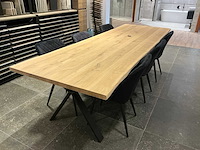 Vergadertafel met stoelen 300 x100 x 76 cm - afbeelding 4 van  10