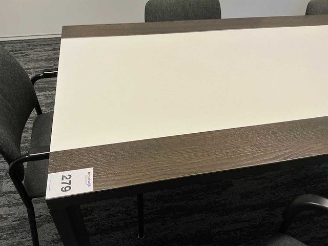 Vergadertafel met stoelen - afbeelding 4 van  7