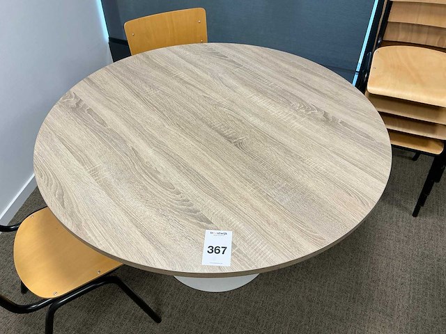 Vergadertafel met stoelen - afbeelding 2 van  4