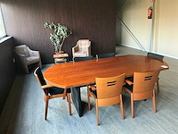 Vergadertafel met stoelen - afbeelding 3 van  3