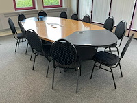 Vergadertafel met stoelen - afbeelding 1 van  6