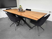 Vergadertafel met stoelen - afbeelding 1 van  6