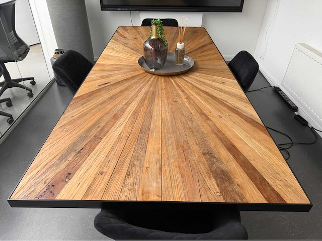 Vergadertafel met stoelen - afbeelding 2 van  6