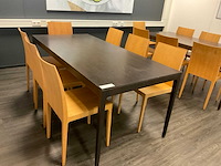 Vergadertafel met stoelen - afbeelding 2 van  4