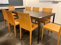 Vergadertafel met stoelen - afbeelding 3 van  5
