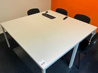 Vergadertafel met stoelen - afbeelding 2 van  5